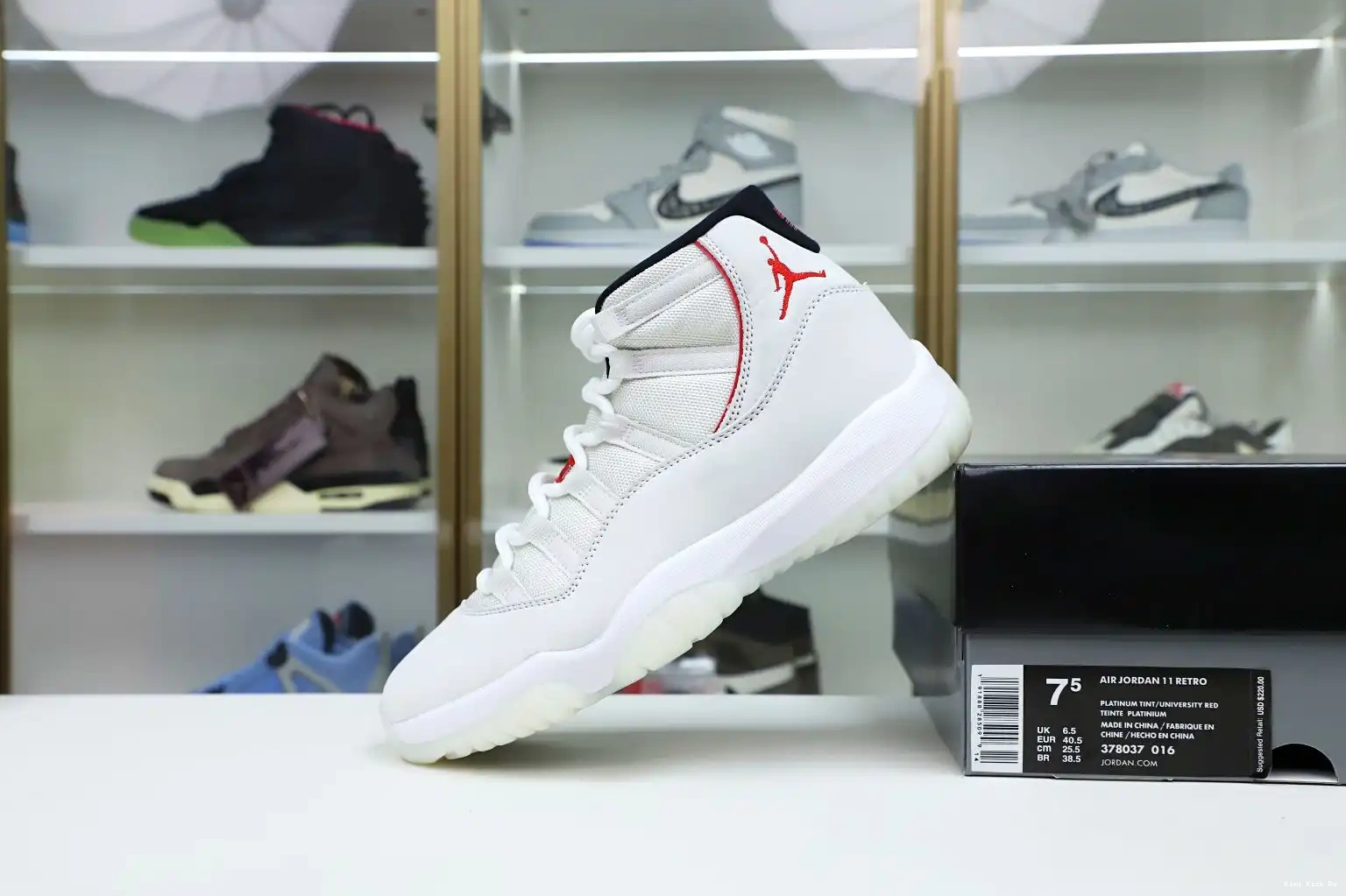 11 JORDAN XI Kimikick TINT RETRO PLATINUM AIR 0824